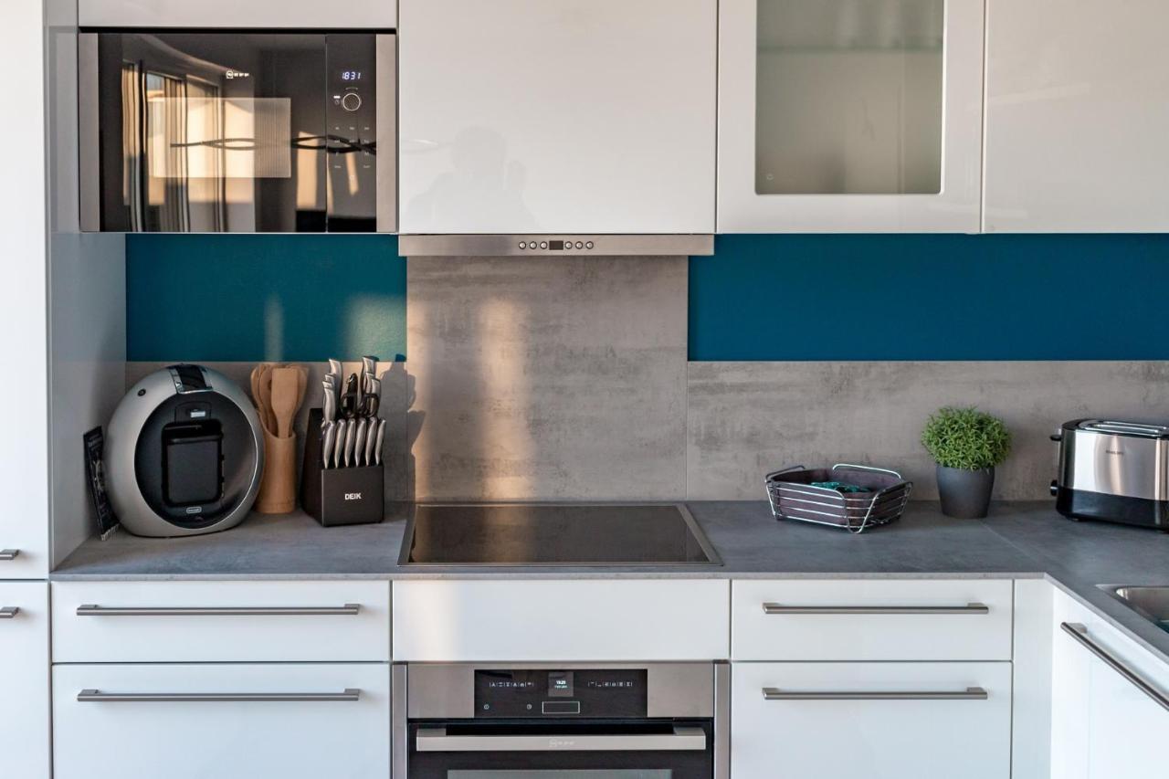 5 Sterne Penthouse Deichsuite Büsum Eksteriør billede